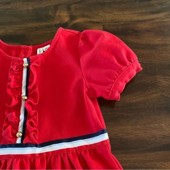 Janie and Jack Ruffles Ponte Dress - Picture 4 of 7